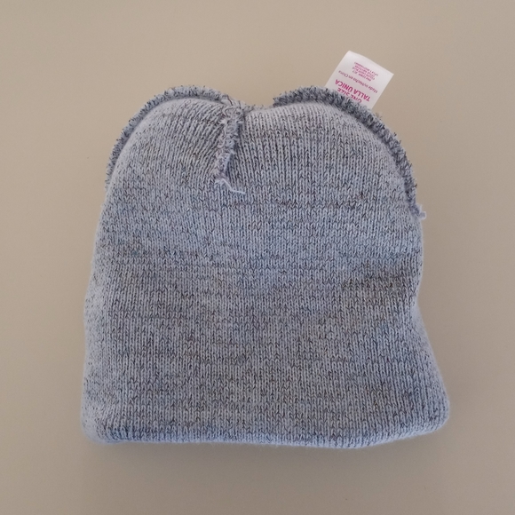 Girls Unicorn Embroidered Beanie Snow Hat Toboggan With Pom Pom - Picture 6 of 11